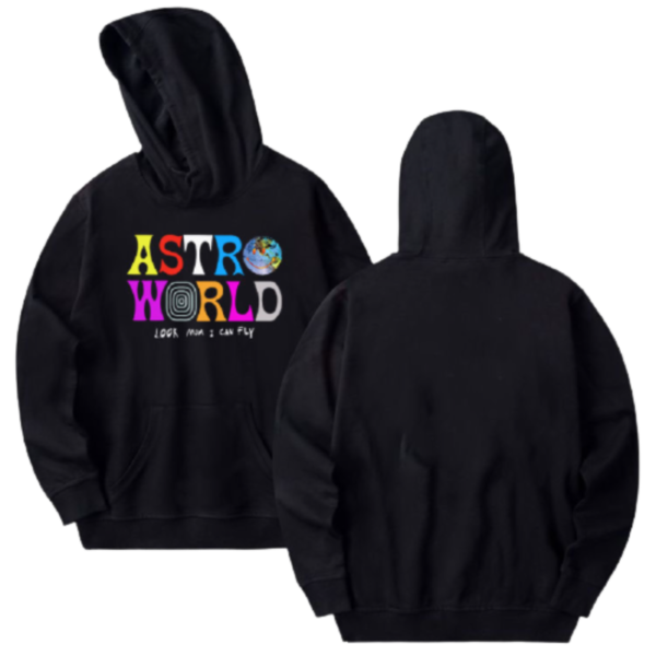 Astroworld Look Mom I can Fly Front Print