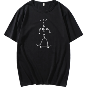 Travis Scott cactus jack skateboard t-shirt