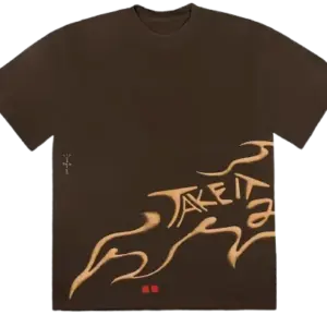 CACTUS JACK MAX TEE BROWN FRONT