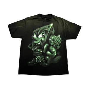 SPONGEBOB MR KRABS TEE - GREEN SPARK Front