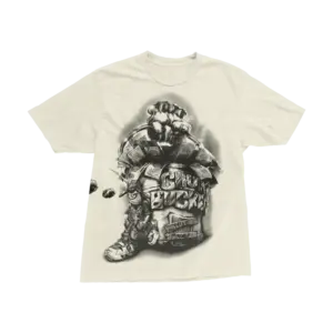 TRAVIS SCOTT SPONGEBOB CHUM BUCKET TEE - WHITE Front
