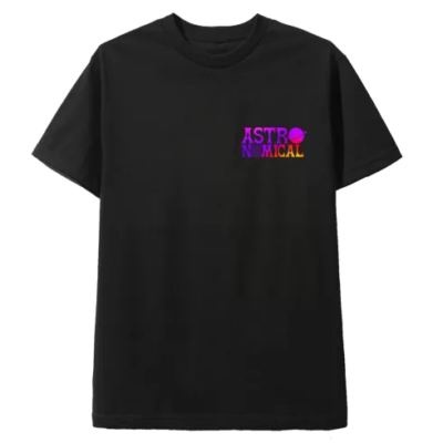 Travis Scot Astronomical Logo Tee