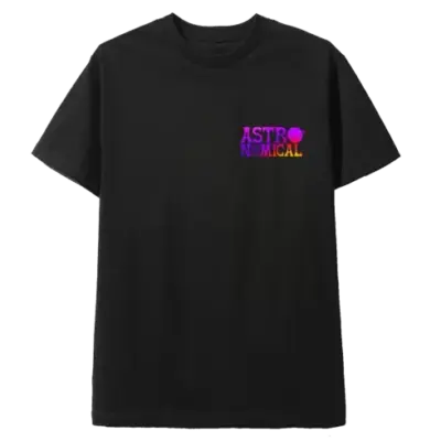 Astronomical Logo Tee Black