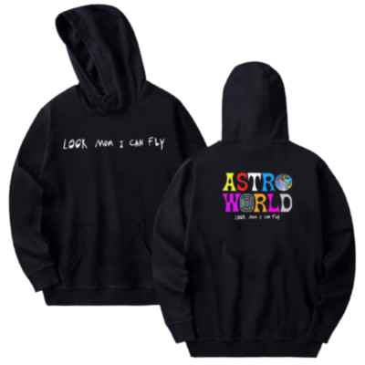 Travis Scot Astroworld Look Mom I Can Fly Hoodie