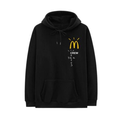 Travis Scot Cactus Jack McDonalds Crew Hoodie