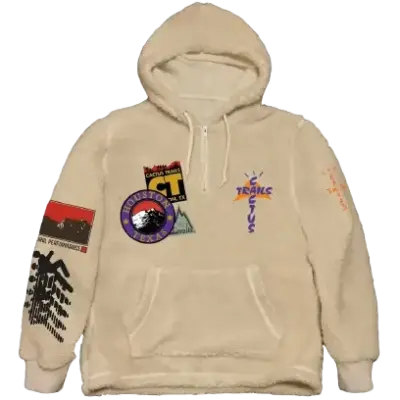 Cactus Jack Trails Half Zip Hoodie