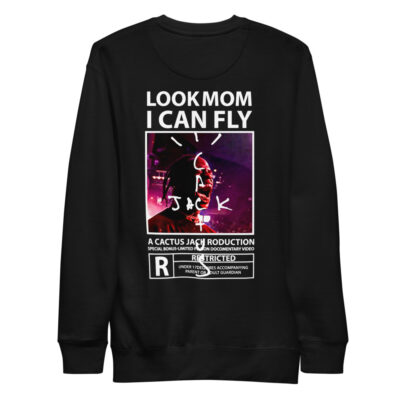 Travis Scott Look Mom I Can Fly Real sweatshirt