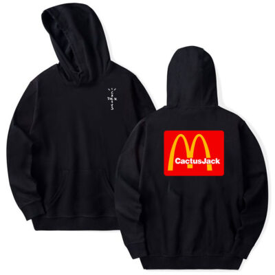 M Cactus Jack Mcdonalds Hoodie