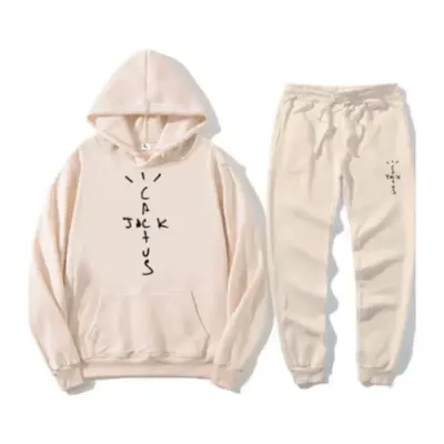Travis Scott Cactus Jack Track Pants Hoodie Set