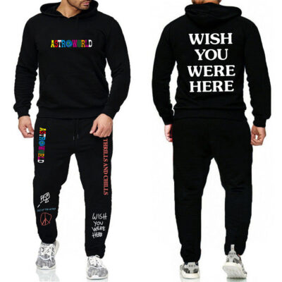Travis Scott Wish You Were Here Fleece Set