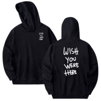Travis Scot Wish You Were Here Text Hoodie