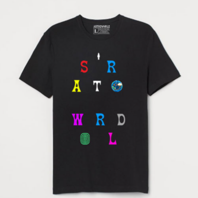 Travis scott Astroworld Letters-T-Shirt